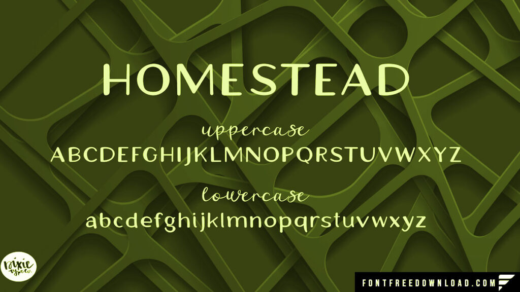 Homestead Font Free Download