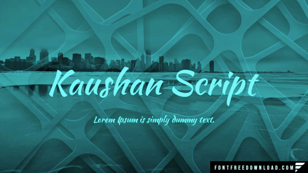 Kaushan Script Font Free Download