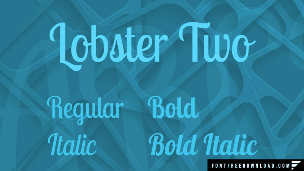 Lobster Two Font Free Download