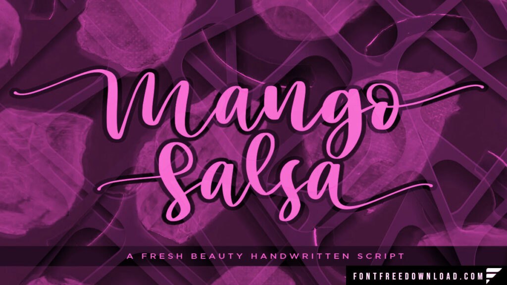 Mango Salsa Font Free Download