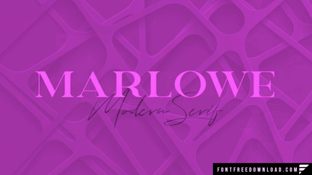 Marlowe Serif Font Free Download