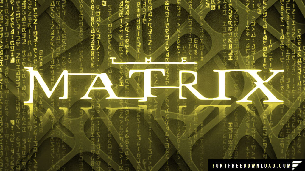 Matrix Font Free Download