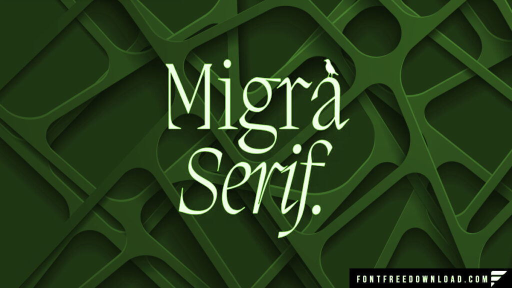Migra Font Free Download