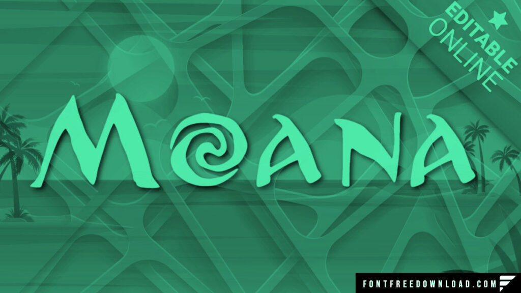 Moana Font Family Free Download