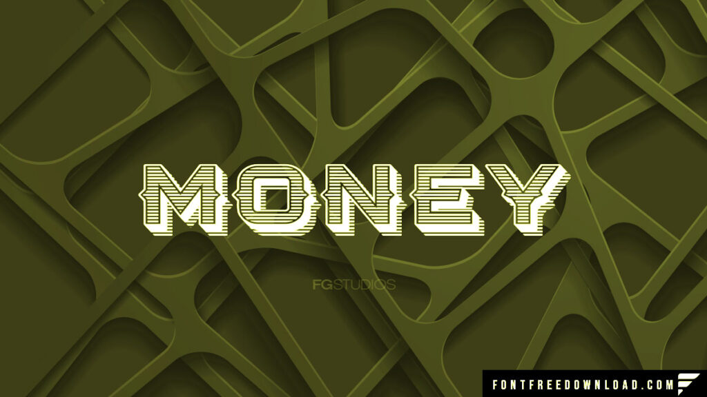 Money Font Free Download