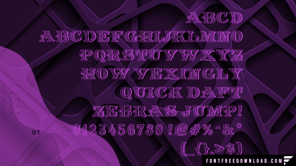 Money Font View