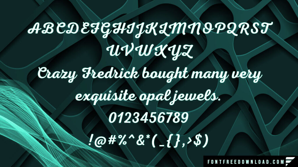 Nexa Script Font View