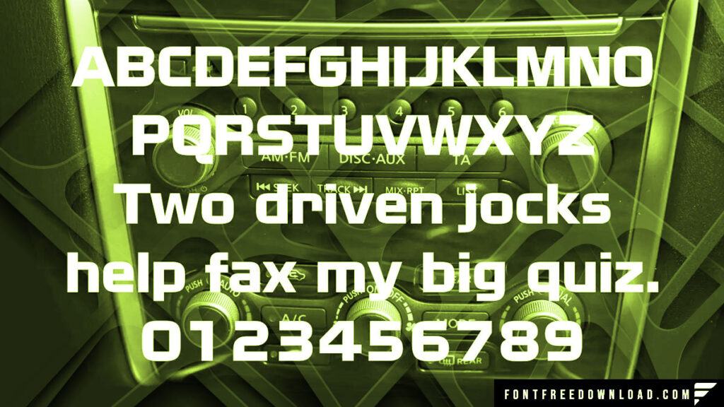 Nissan Font View