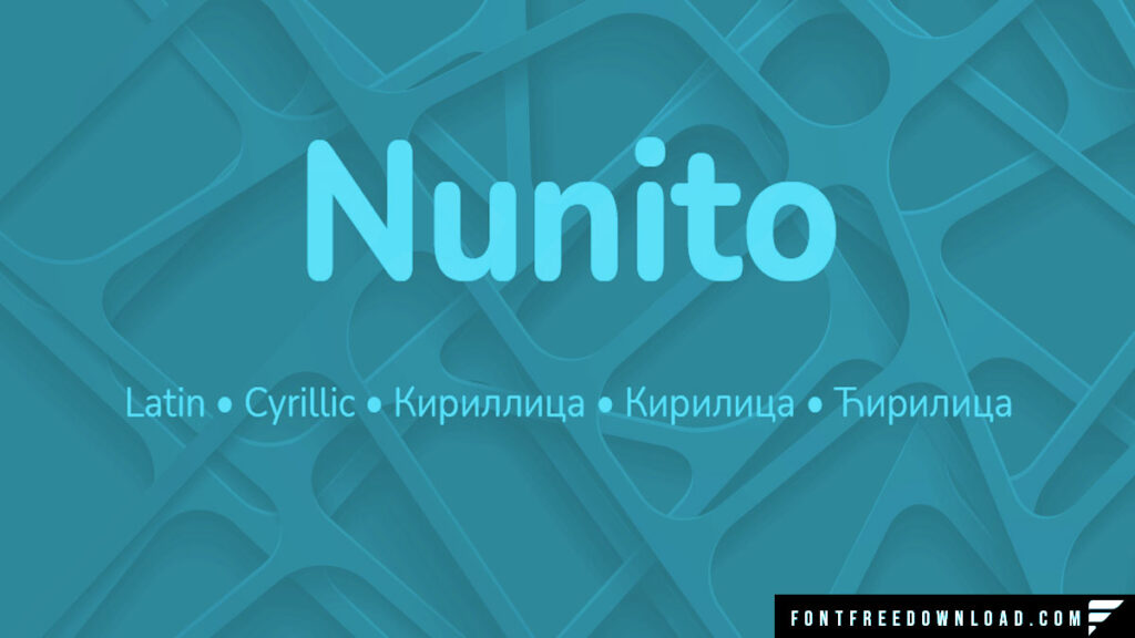 Nunito Font Free Download