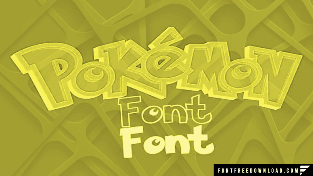 Pokémon Font Free Download