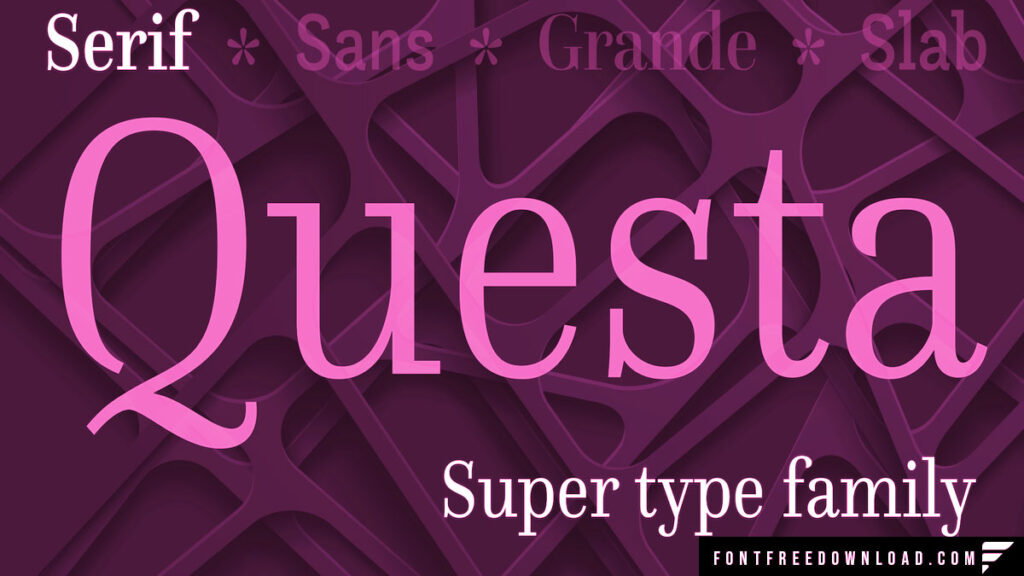 Questa Font Free Download