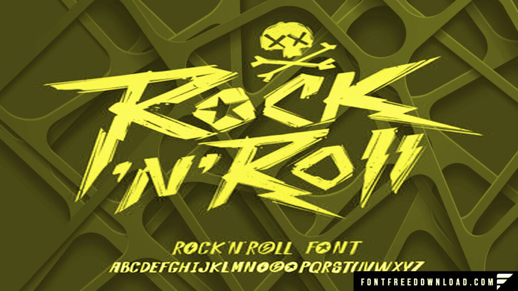 Rock Font Free Download