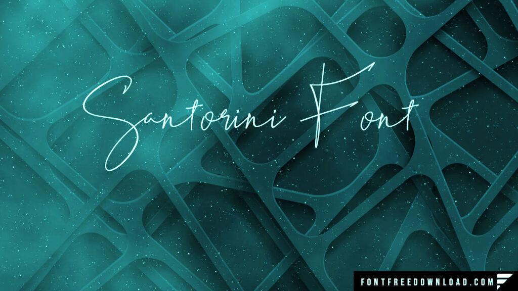Santorini Font Free Download