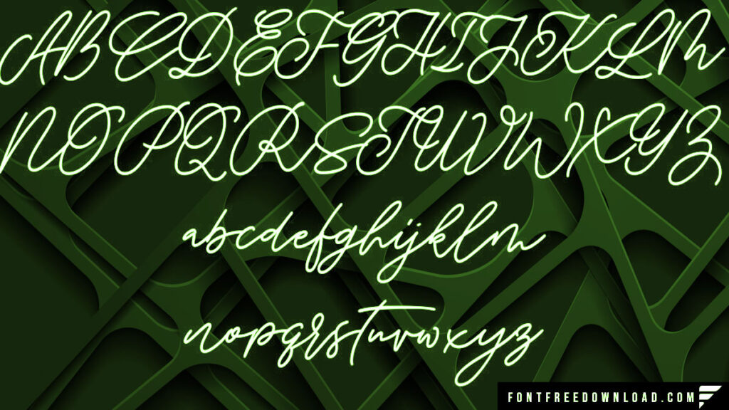 Saturday Champagne Font Free Download