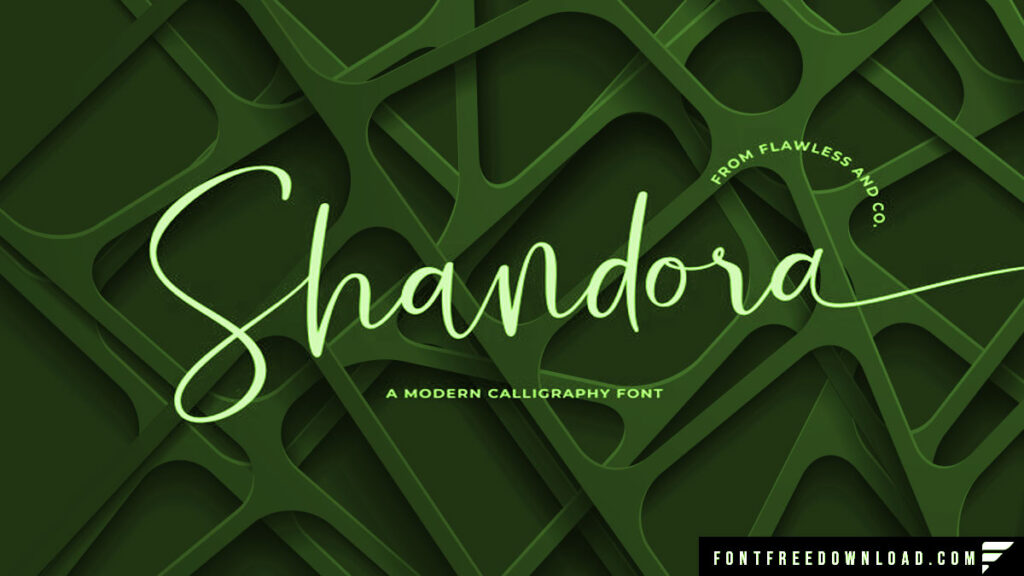 Shandora Font Free Download