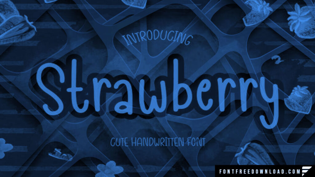 Strawberries Font Free Download