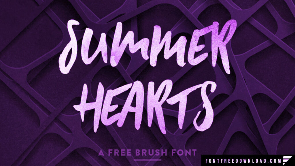 Summer Hearts Font Free Download