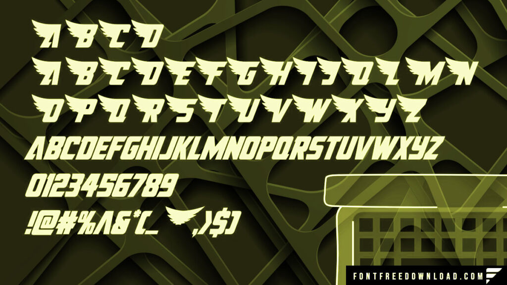 Superhero Font View