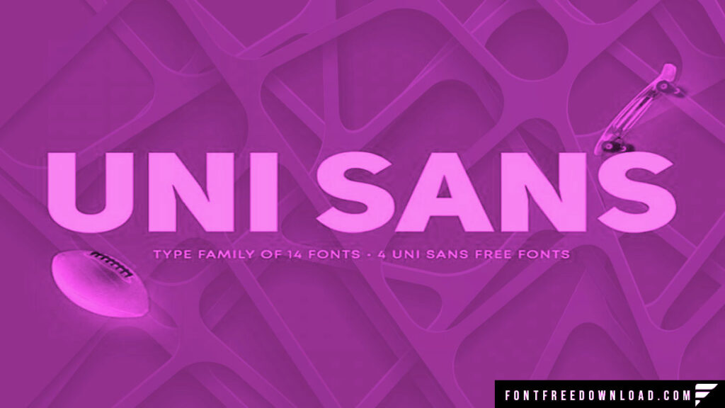 Uni Sans Font Family Free Download TTF