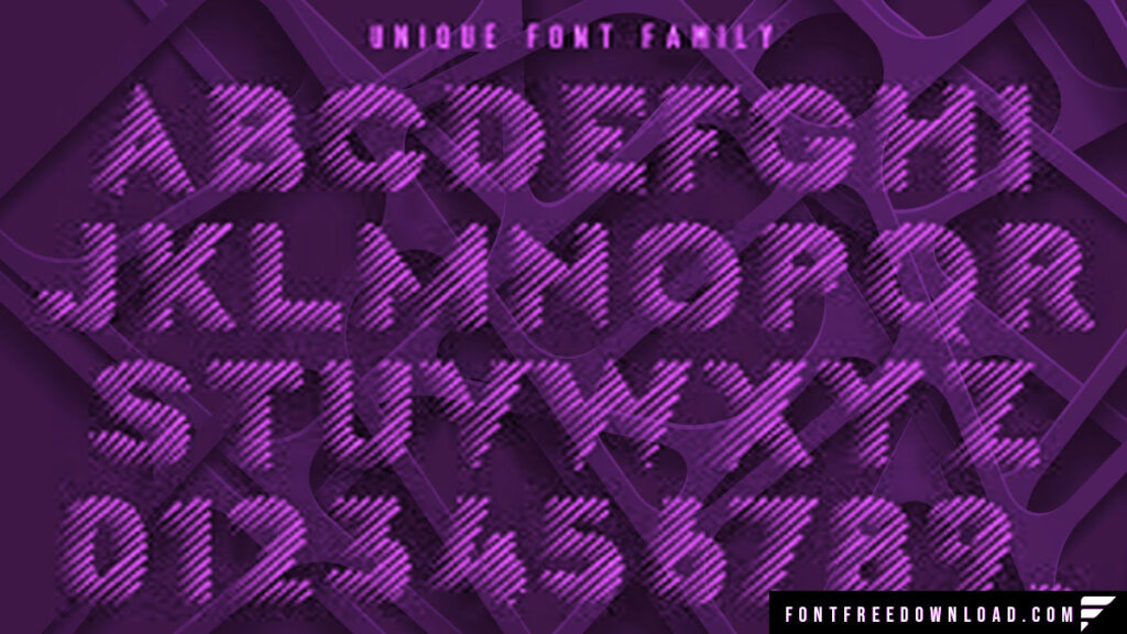 Unique Font Free Download