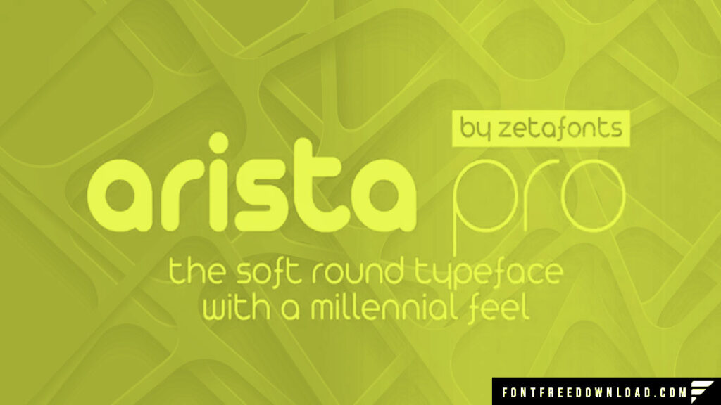 Unlocking the Elegance of Arista Pro Font Family