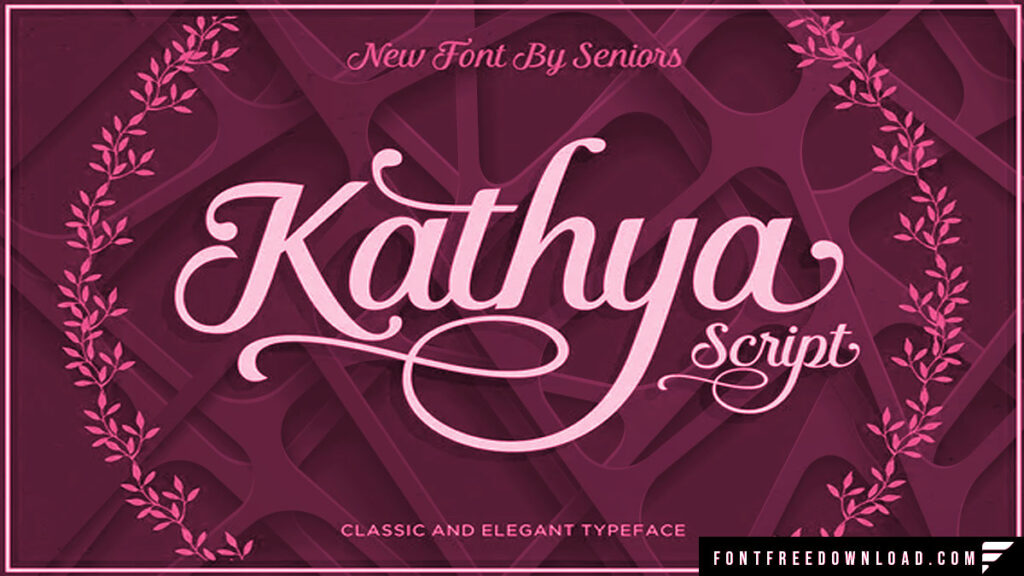 Utilizing Kathya Font in Editorial Design