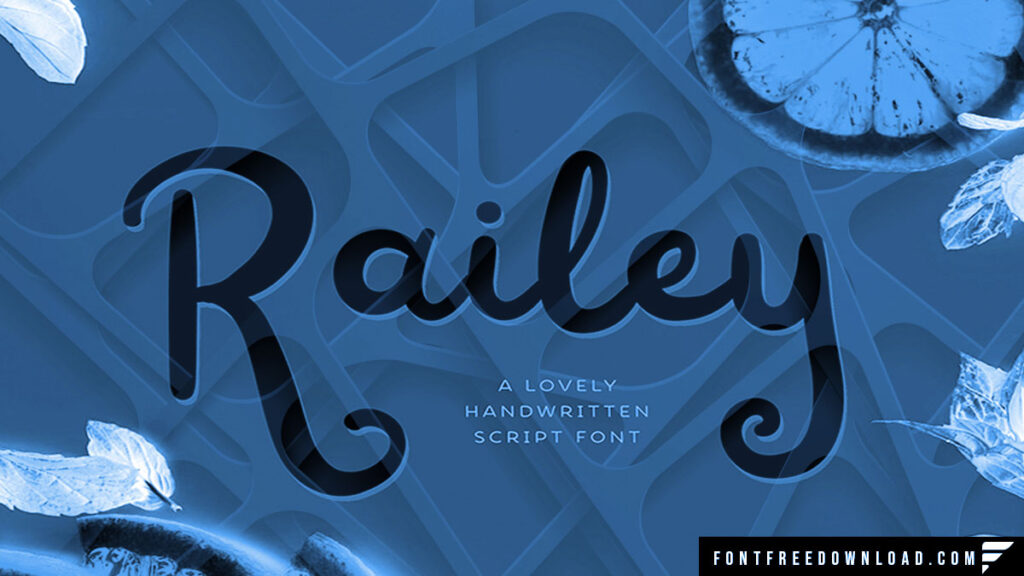 Utilizing Railey Font in Editorial Design