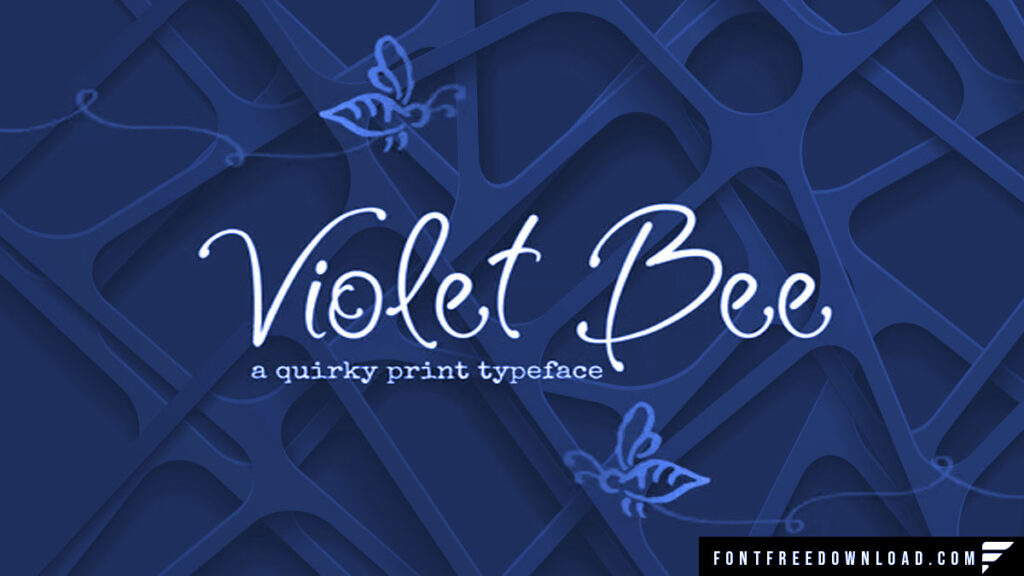 Violet Bee Font Free Download