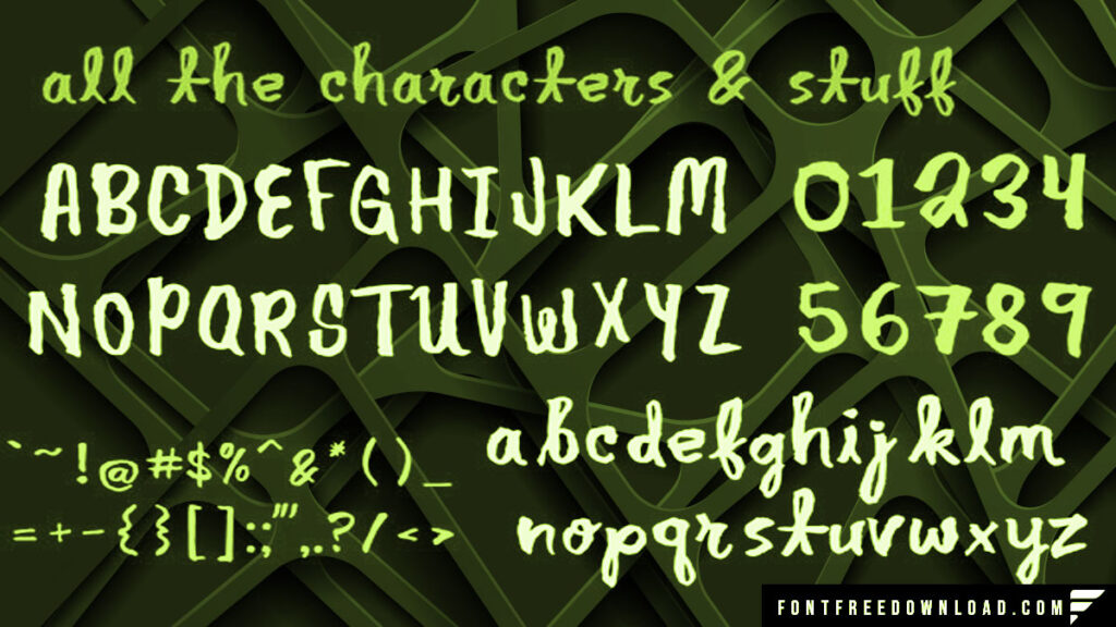 Another Brush Pen Font Free Download