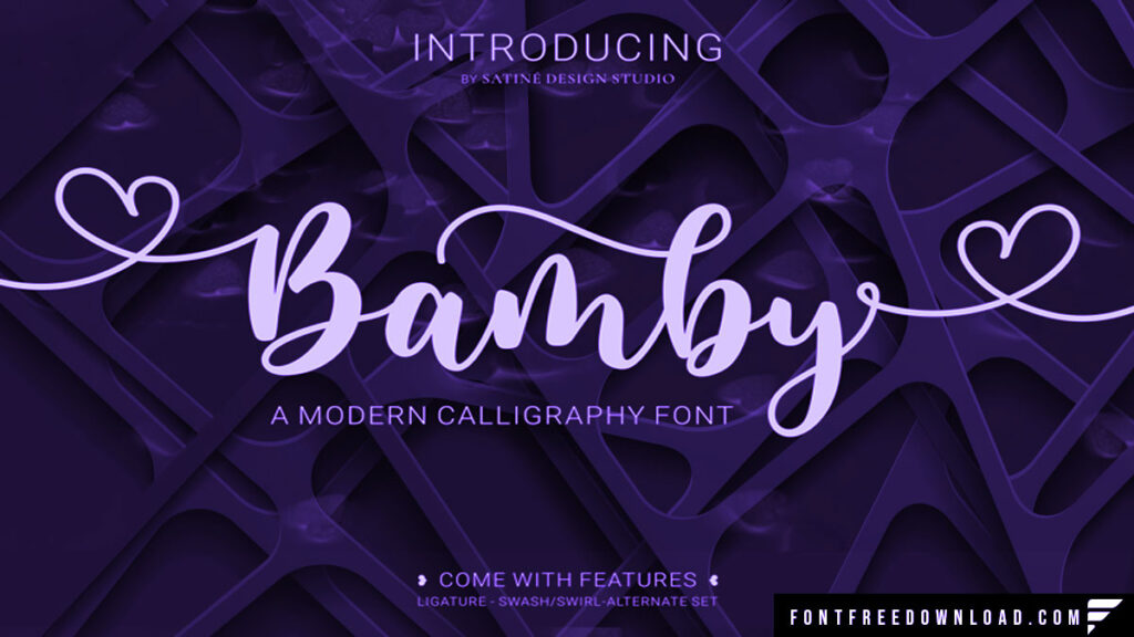 Bamby Font Free Download