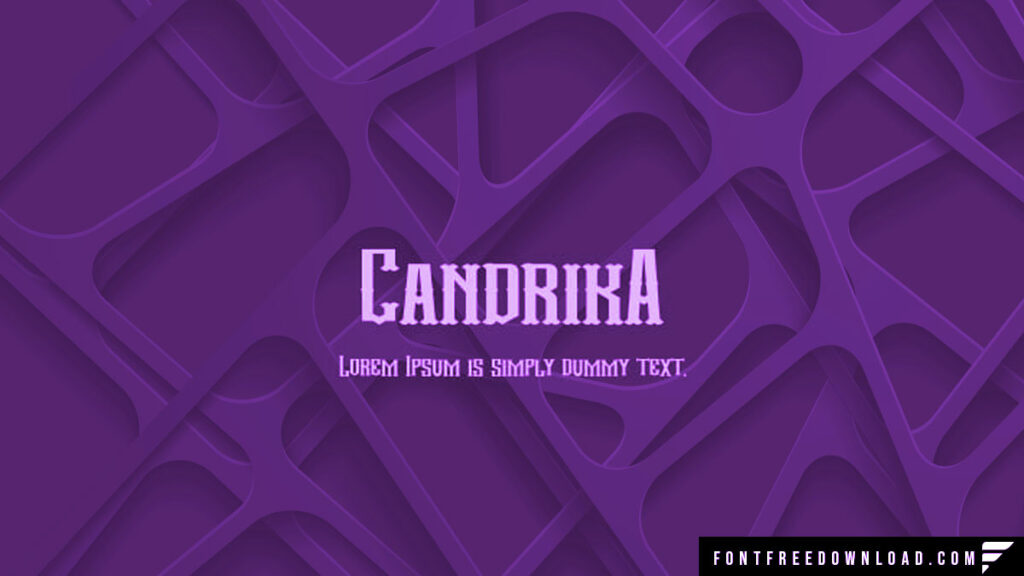 Candrika Font Free Download