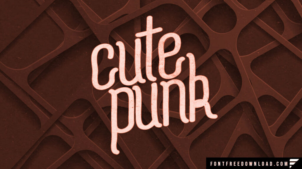 Free Download: Cute Punk Font