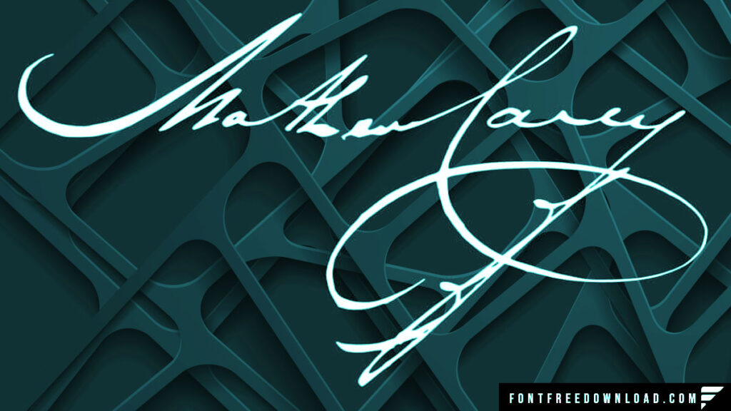 Free Fancy Signature Font