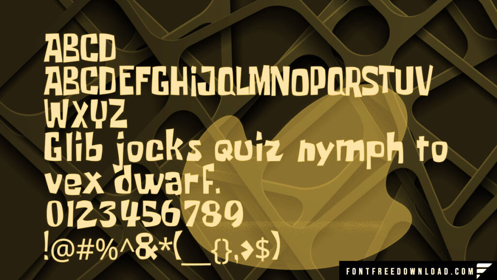 Spongebob Font View