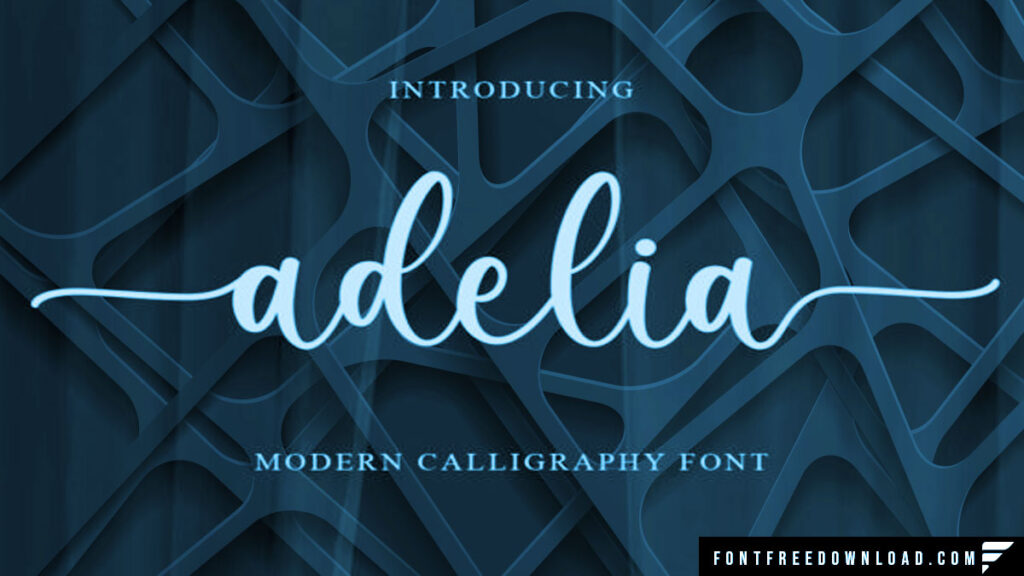 Adelia Font Free Download