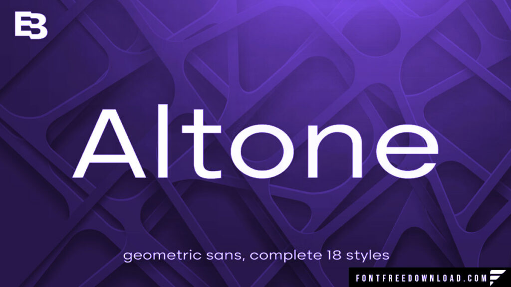 Altone Font Free Download