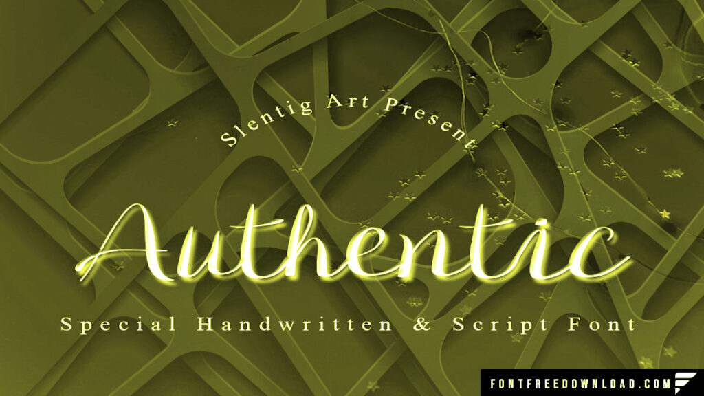 Authentic Font Free Download