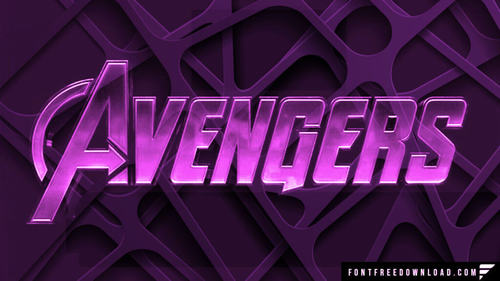 Avengers Logo Font Free Download
