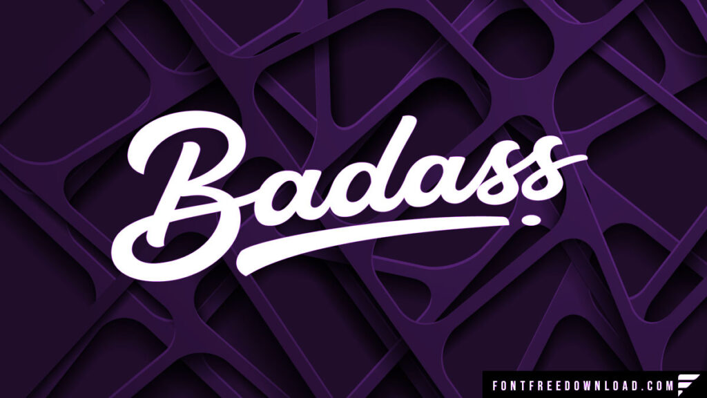 Badass Font Free Download