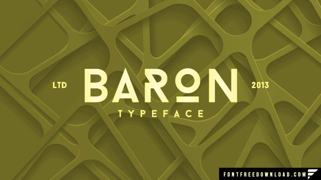 Baron Font Free Download