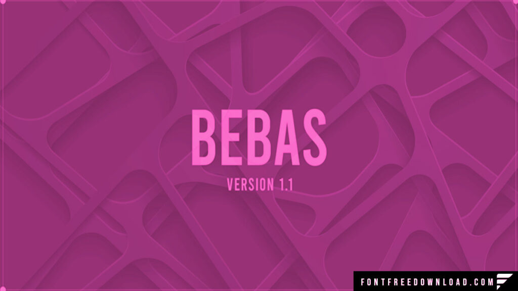 Bebas Font Free Download