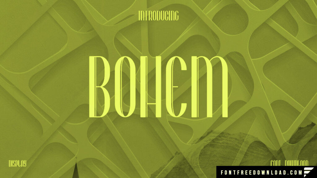 Bohem Font Free Download