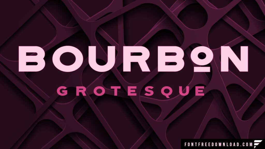 Bourbon Grotesque Font Free Download