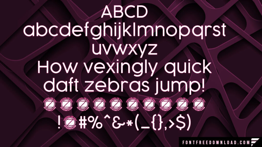 Cocogoose Font View