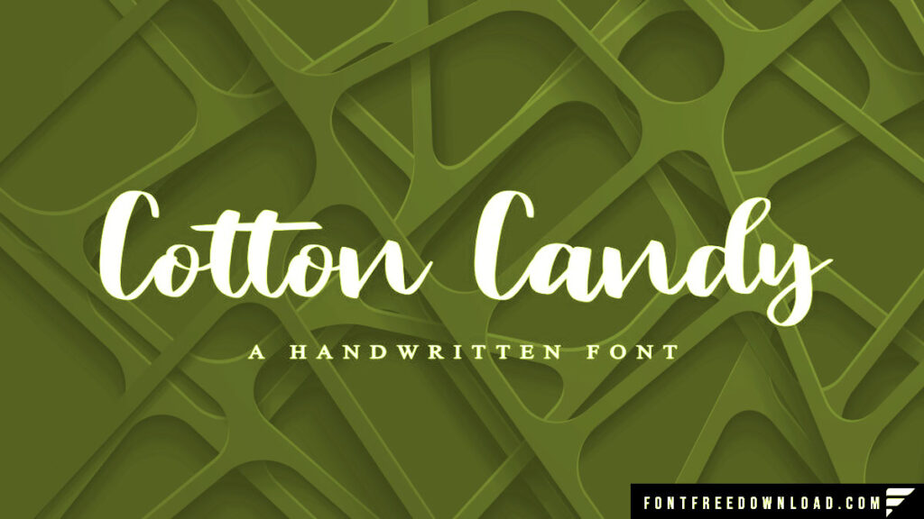 Cotton Candies Font Free Download