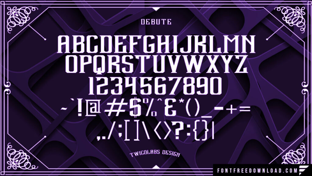 Debute Font Free Download