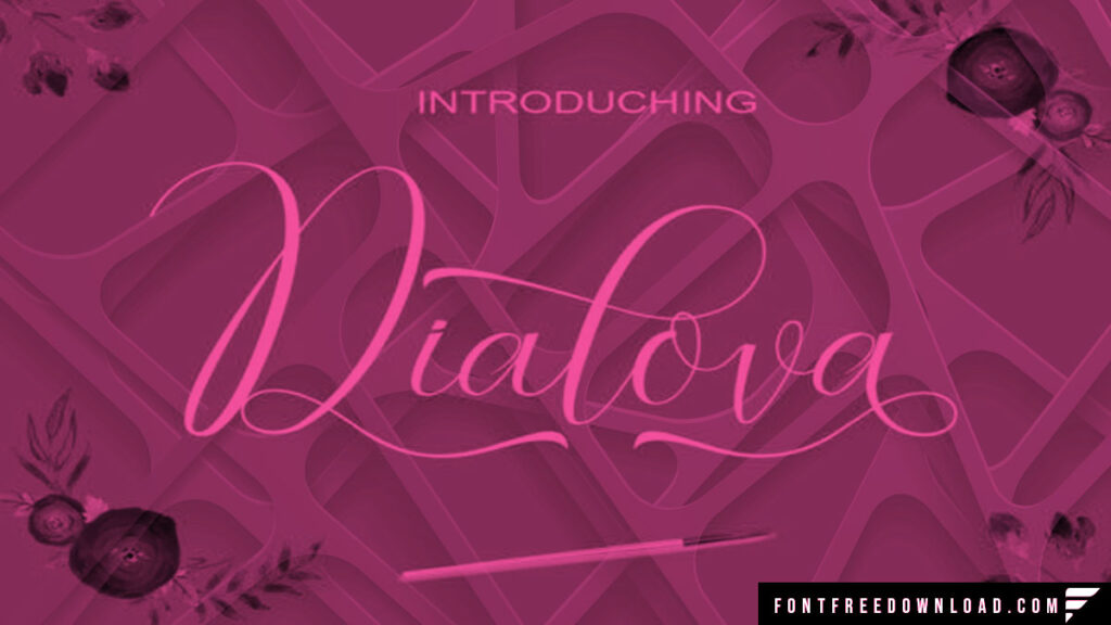 Dialova Font Free Download