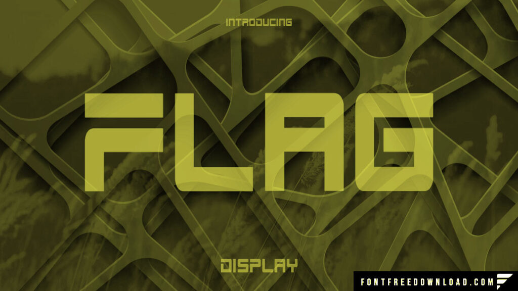 Flag Font Free Download