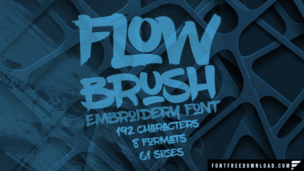 Flow Brush Font Free Download