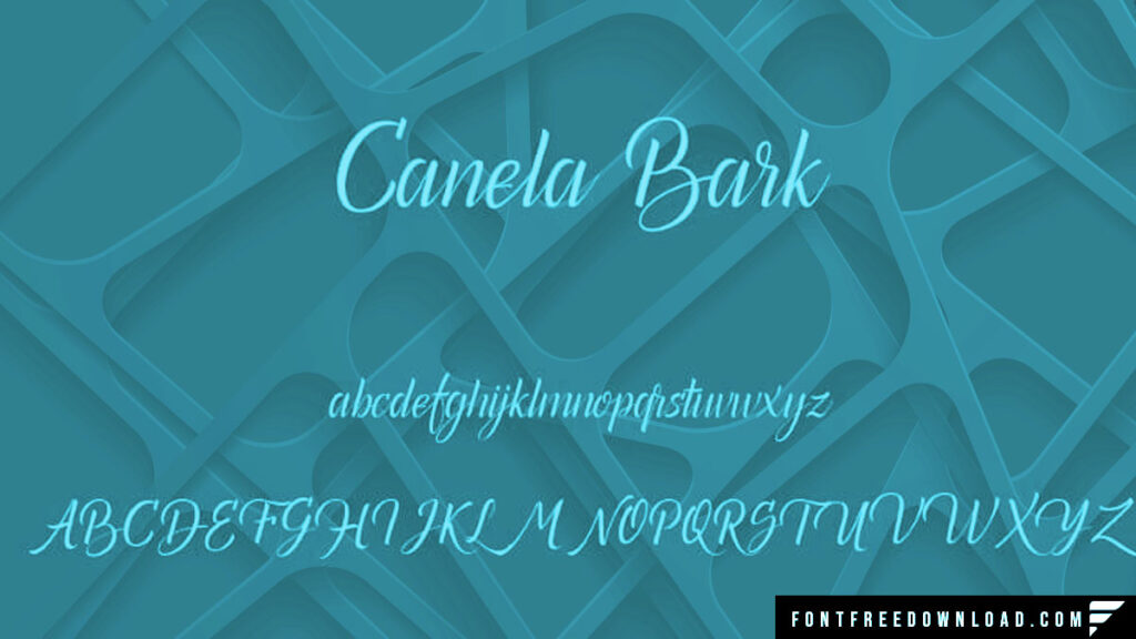 Free Canela Bark Font Download